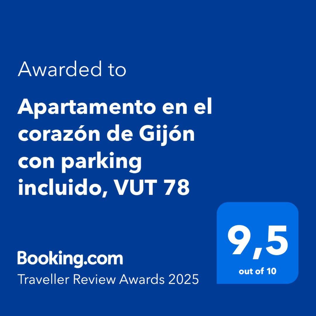 Apartamento En El Corazon De Gijon Con Parking Incluido, Vut 78 Eksteriør billede